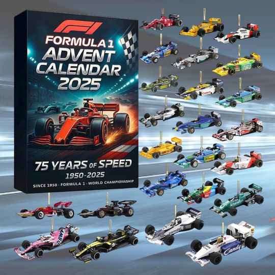 Discover Christmas Formula Advent Calendar 2025, Christmas Countdown Calendars, 24 Days of Xmas Surprises with 24 Collectible for Him Gift