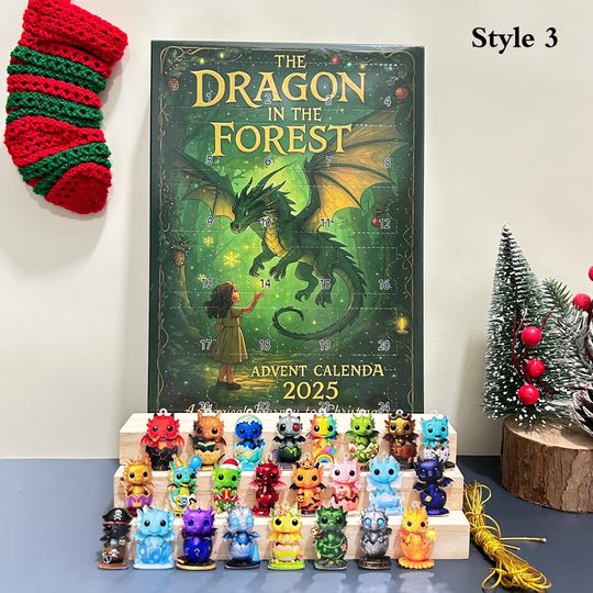 Discover Advent Calendar 2025: 24 Acrylic Christmas Ornaments,24 Advent Calendar Gifts,Advent Christmas,Capybara Advent,Surprise Xmas Gift For Kids