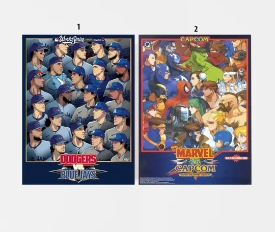 World Series poster 2025 Dodgers Vs Blue Jays