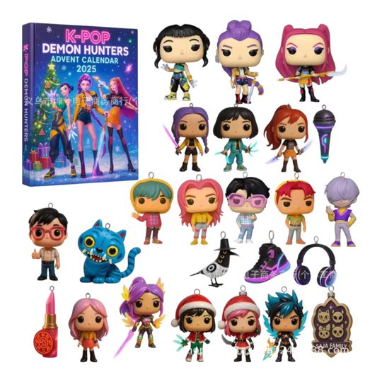 Discover K-POP Demon Hunters Advent Calendar 2025  24 Mystery Surprises | Kpop Gift Box with Figures 3