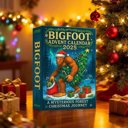 Discover Bigfoot Advent Calendar 2025, Bigfoot blind box, Advent Countdown Blind Box Christmas Decoration, Christmas Gift, Gift for Kids
