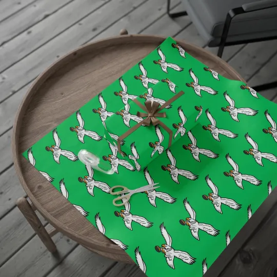 Discover football Philadelphia Eagles Wrapping Papers, Christmas Gift Wrap, Football Team