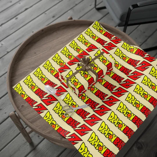 Discover Anime Wrapping Paper, Dragon Ball Z Gift Wrap for Fans, Manga Gift Wrap, Anime