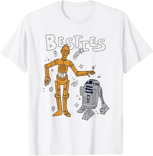 Discover Star Wars R2-D2 and C-3PO Besties T-Shirt