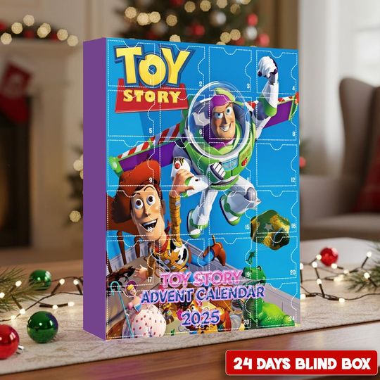 Discover Toy Story Advent Calendar 2025, Collectible 2D Ornaments
