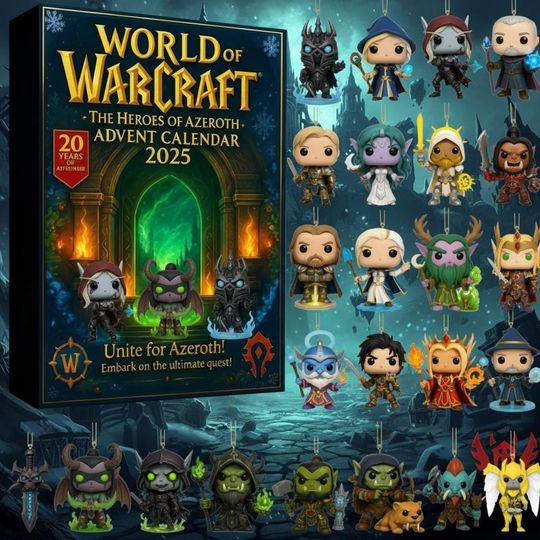 Discover Fantasy Warrior Advent Calendar 2025, 24 Days of Heroic RPG Figures, Holiday Countdown Gift for Fans of Epic Quests & Magic Worlds