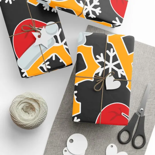 Discover Pittsburgh Pirates Gift Wrapping Paper, Baseball Team Holiday