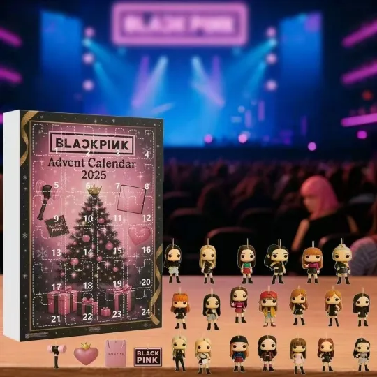 Discover 2025 BLACKPINK Advent Calendar Blind Box | Acrylic Christmas Tree Ornaments |
