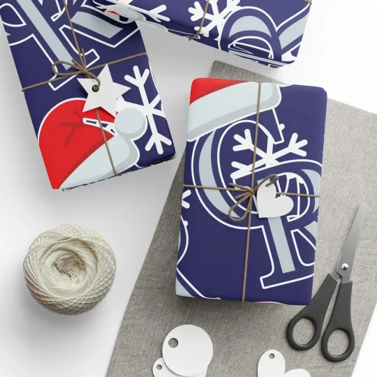 Discover Colorado Rockies Wrapping Papers, Christmas Gift Wrap, Baseball Team Holiday