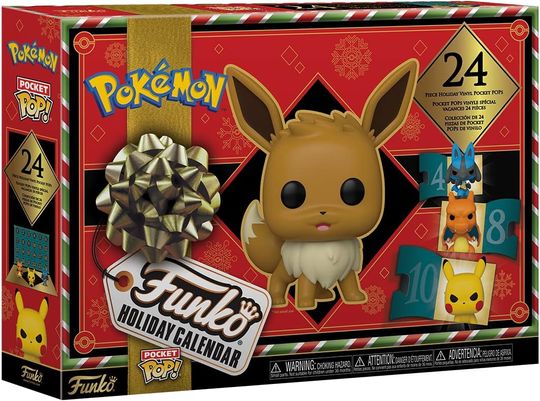 Discover Funko Pop! Advent Calendar: PKM - 24 Days of Surprises - Collectible Vinyl Mini Figures - Mystery Box - Gift Idea - Holiday Present for Girls, Boys & Kids - Christmas Countdown