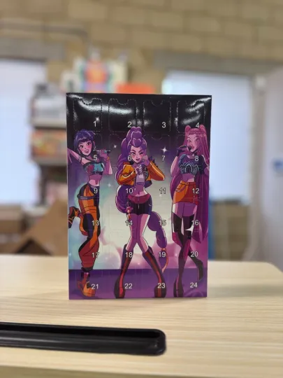 Discover KPop Demon Hunters 24-Pack Advent Calendar Figures Toy Set Christmas Gift