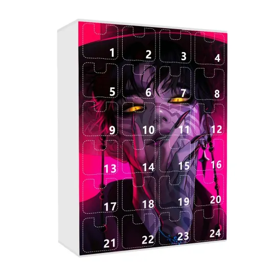 Discover Kpop Demon Hunters Jinu 2025 Advent Calendar Halloween Blind Surprise Toys