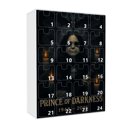 Discover Ozzy Osbourne Halloween Countdown Calendar Blind Box 2025 Prince for Darkness