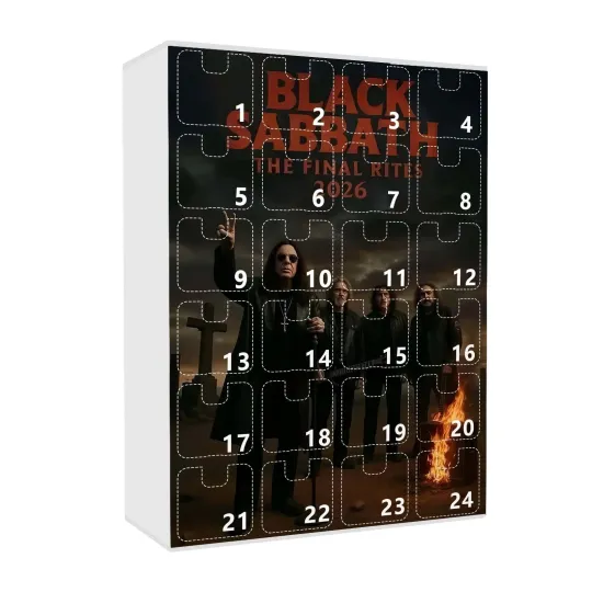 Discover Ozzy Osbourne Christmas Halloween Countdown Calendar Blind Box 2025 Gift for Men
