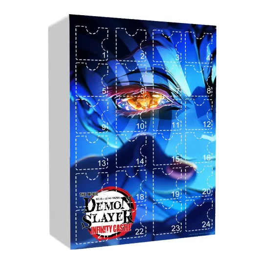 Discover demon Infinity Castle Christmas Countdown Advent Calendar Blind Box 2025
