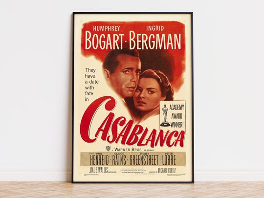 Discover Casablanca - Movie Poster