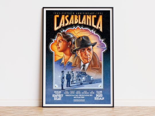 Discover Casablanca - Movie Poster