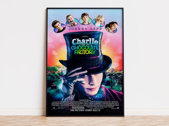 Discover Charlie and the Chocolate Factory - Movie Poster