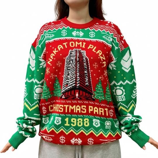 Discover Christmas Ugly Knitted Sweater - Christmas Movie Ugly Xmas Sweater - Gifts for Christmas