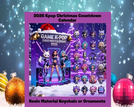 Discover Christmas Advent Calendar 2025 ~ K-Pop Devil Hunter Christmas Countdown Calendar ~ 2025