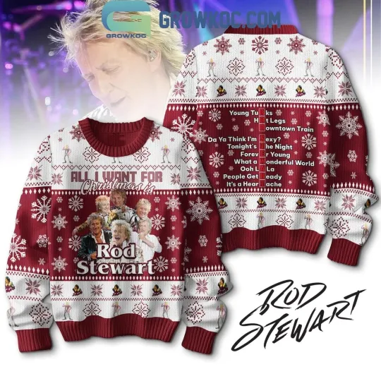 Discover Rob Stewart All I Want For Christmas Is Stewart Ugly Sweater NG3635