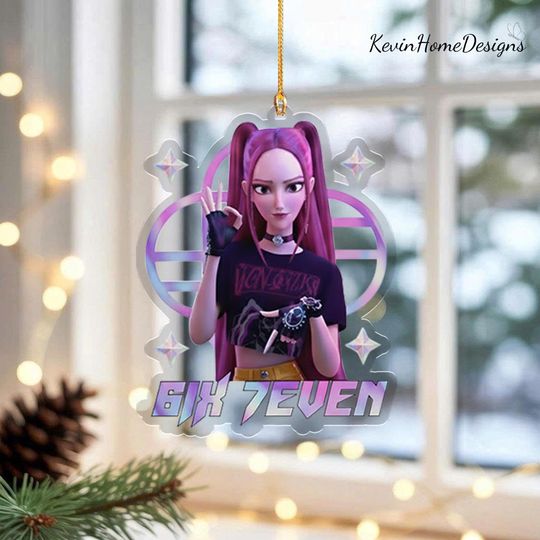 Mira 67 Acrylic Ornament, Girl 7even Collection, Kpop Demon Hunter Ornament