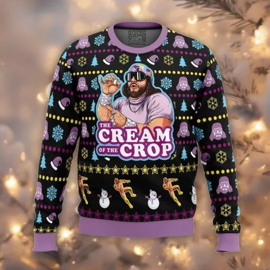 Discover The Cream Of The Crop Ugly Christmas Sweater, Funny Christmas Ugly Sweater