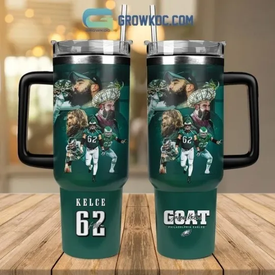 Discover Jason Kelce 1Philadelphia Eagles Thank You 40oz Tumbler