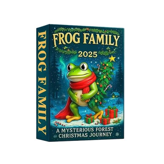 Discover Froggy Advent Calendar 2025, 24 Day Frog Figurines, Vintage Christmas Ornament Countdown, Christmas Gift, Frog Calendar, Christmas Decor