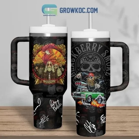 Black Design Blackberry Smoke 40oz Tumbler