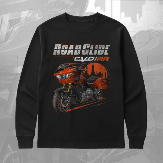 Long Sleeve T-Shirt for Harley CVO Road Glide RR 2025 Fans