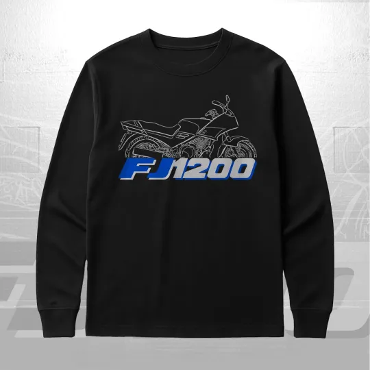 Discover Yamaha FJ1200 1986-1996 Long Sleeve T-Shirt for Motorcycle Fans