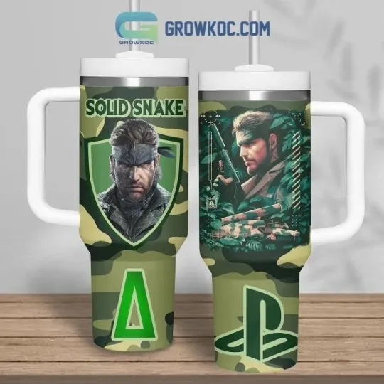 Discover Solid Snake Iroquois Pliskin Metal Gear 40oz Tumbler