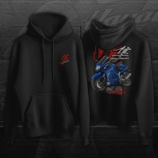 Discover Suzuki Hayabusa 1999-2007 Motorcycle Hoodie for Sportbike GSXR 1300 Riders