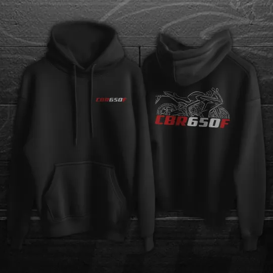 Discover Honda CBR650F 2014-2018 Motorcycle Pullover Hoodie for Riders