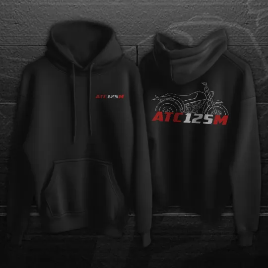 Discover Honda ATC125M 1984-1987 - Motorcycle Hoodie Pullover for Riders