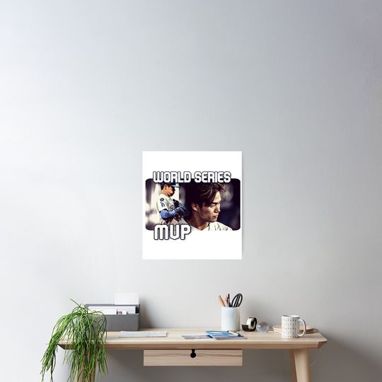 Discover Yoshinobu Yamamoto - 2025 World Series MVP Poster