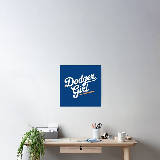 Discover Dodger Girl Poster