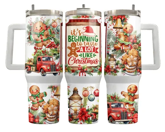 Discover It's beginning to smell a lot like Christmas 40oz Tumbler Insulated Travel