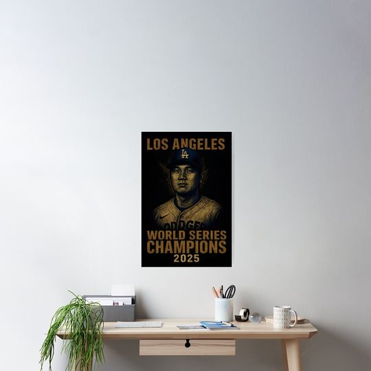 Discover Shohei Ohtani 2025 World series Poster