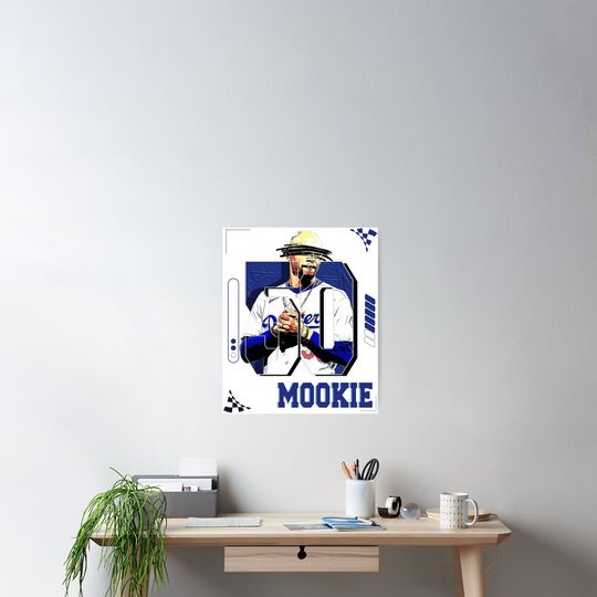 Discover Mookie Betts baseball Player Design 3 Poster