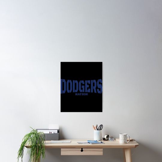 Discover Baseball | Los Angeles Dodgers Poster