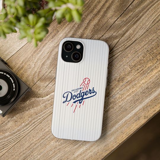 Oklahoma City Dodgers Flexi Case, Baseball Phone Cover, Sporty Gift Idea, Fan Accessory, Team Merchandise, Customizable Design