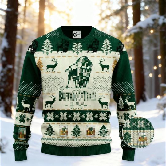 Discover Ugly Christmas Sweater, Buffalo Trace Ugly Sweater, Retro Football American Sweatshirt, Shirt Xmas Full Print, Retro Crewneck Fan Gift