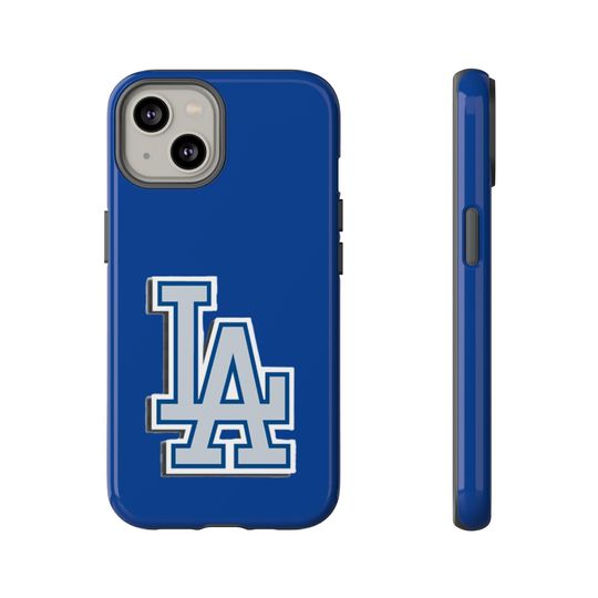 LA Dodgers Tough Phone Case: 3D Wrap, Impact-Resistant