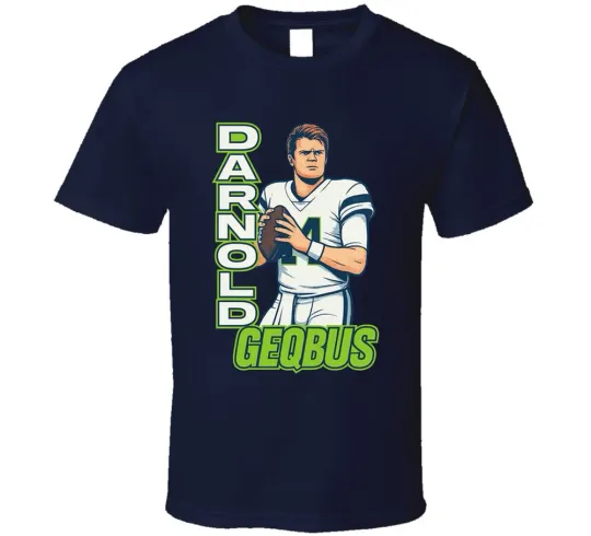 Discover Sam Darnold Geqbus Retro Look Sports Fan T Shirt