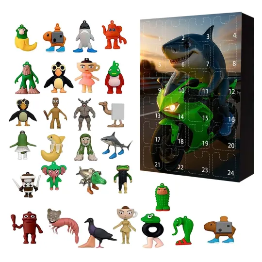 Discover Tung Tung Tung Sahur Theme Advent Calendar 24Pcs Blind Boxes 2025 Countdown Sets