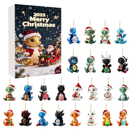 Discover Christmas Blind Advent Calendar 24 Days Countdown To Xmas Mystery Collectible