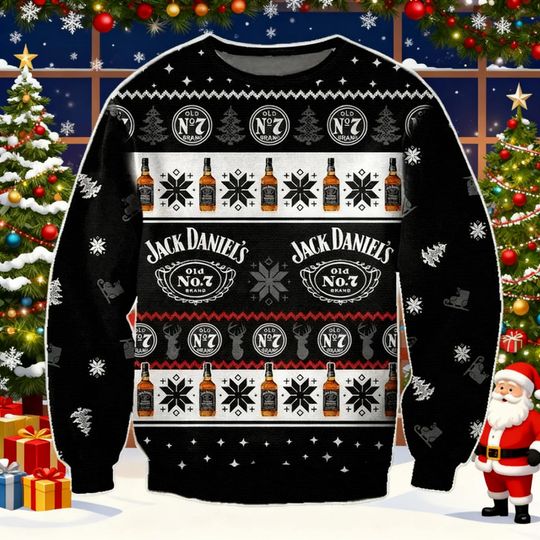 Discover Ugly Christmas Sweater, Vintage Distillery Sweater, Country Bar Sweatshirt Gift, Funny Ugly Christmas Sweater, Holiday Sweatshirt