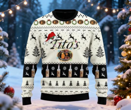 Discover Ugly Christmas Sweater, Tito's Christmas Ugly Sweater, TV Xmas Sweater, Ugly Sweater Shirt, Christmas Sweater For Men, Drinking Party Gift